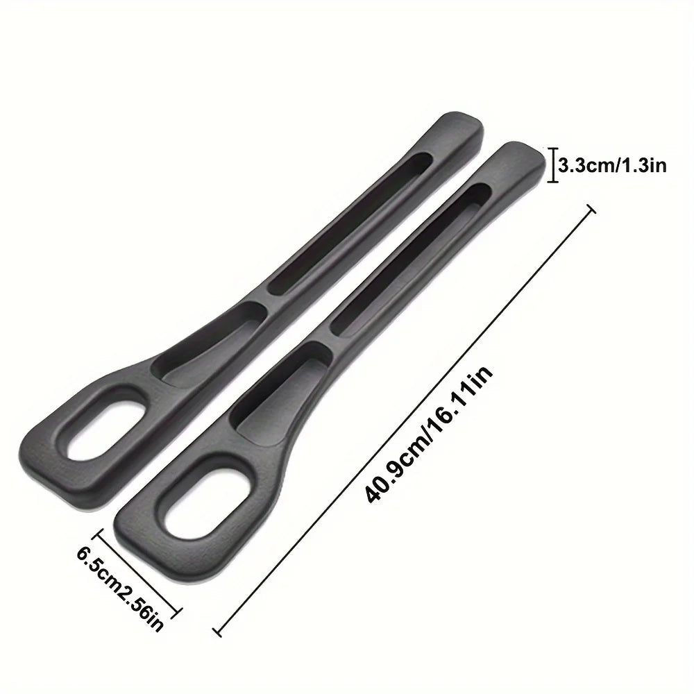 Car Seat Gap Filler Organizer PU Waterproof Storage Strip with Dual Slots