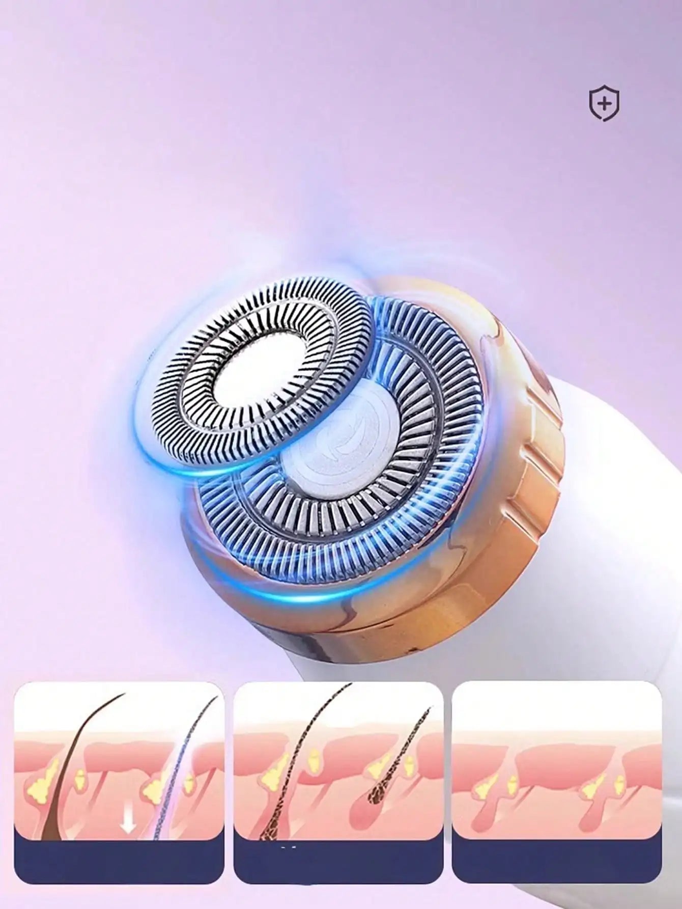 Women Lady Shaver Rechargeable Cordless Hair Remover Bikini Trimmer Electric Razor 2026