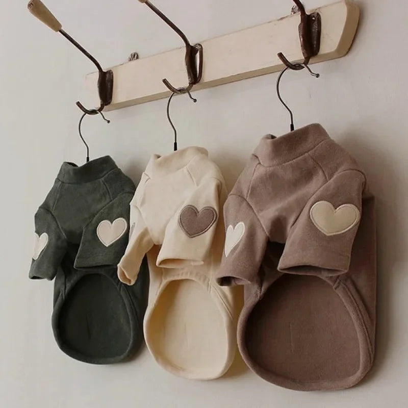 Warm Pet Dog Hoodie Winter Puppy Cat Clothes