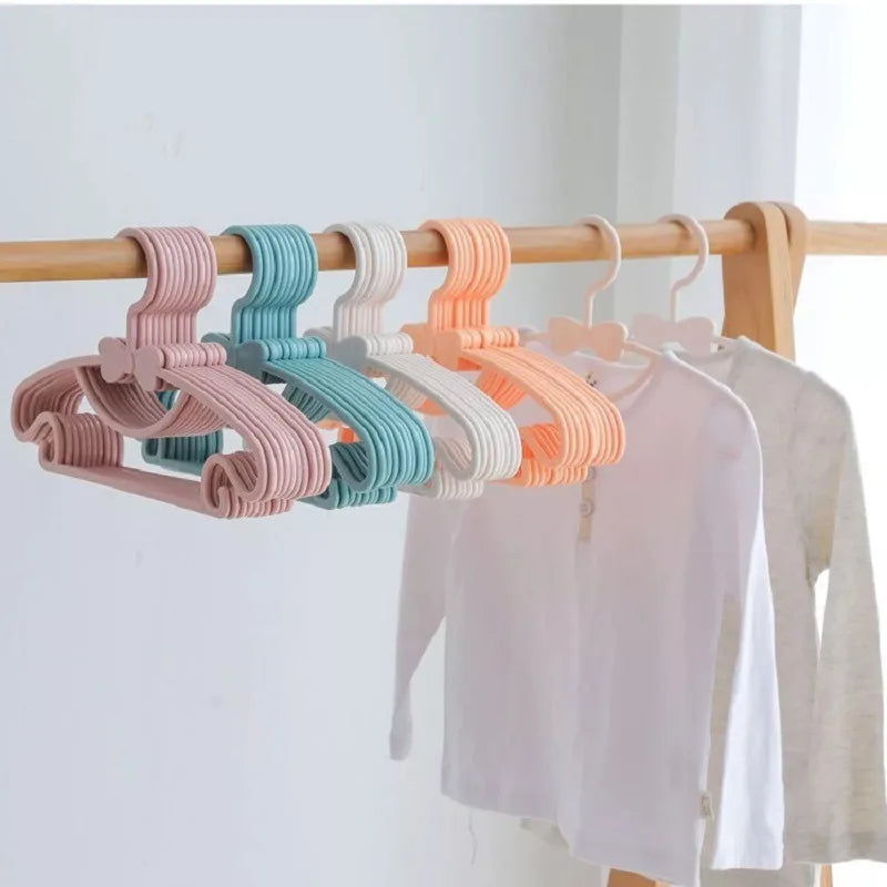 Baby Clothes Hangers Windproof Kids Clothing Organizer