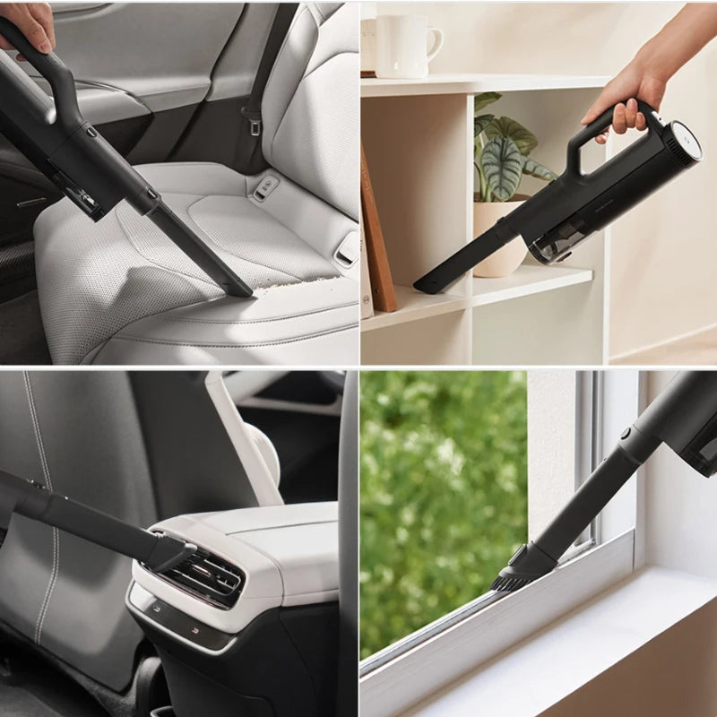 Wireless Car Vacuum Cleaner 21kPa Type-C Rechargeable 5 Stage Filtration