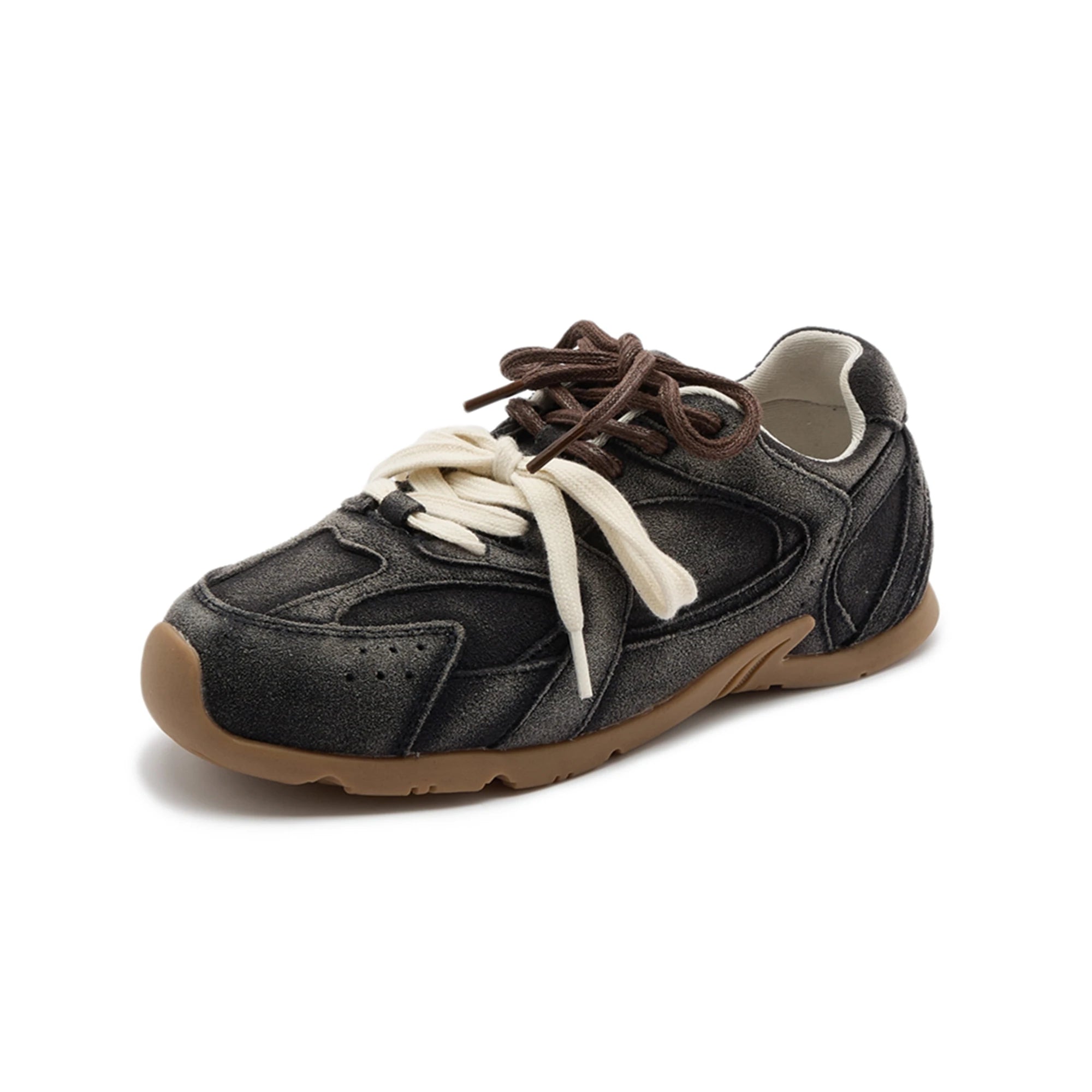 Women Genuine Leather Sneakers Non Slip Training Running Shoes 2026