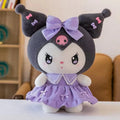 Purple Dress Cartoon Plush Toy 30cm for Girlfriend Gift