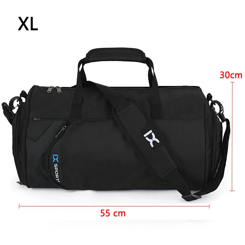 Gym Bag Wet Dry Separation Sports Travel Yoga Bag Shoe Compartment Shoulder Duffel