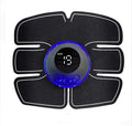 EMS Abs Stimulator Pads Muscle Toner Electric Abdominal Trainer USB Rechargeable Fitness Body Workout Patch