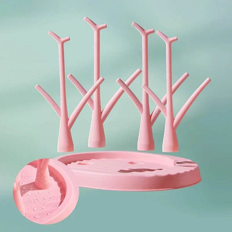 Baby Bottle Drying Rack Removable Bottle Holder