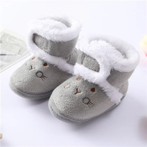 Baby Winter First Walker Shoes Warm Soft Sole 0 9 Months