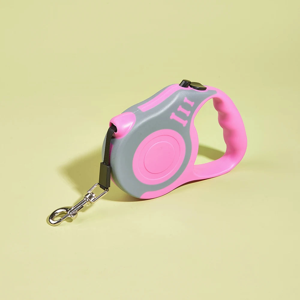 Automatic Retractable Dog Leash – Durable Walking Lead for Small Pets