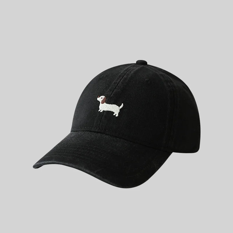 Dachshund Embroidered Baseball Cap for Men Women