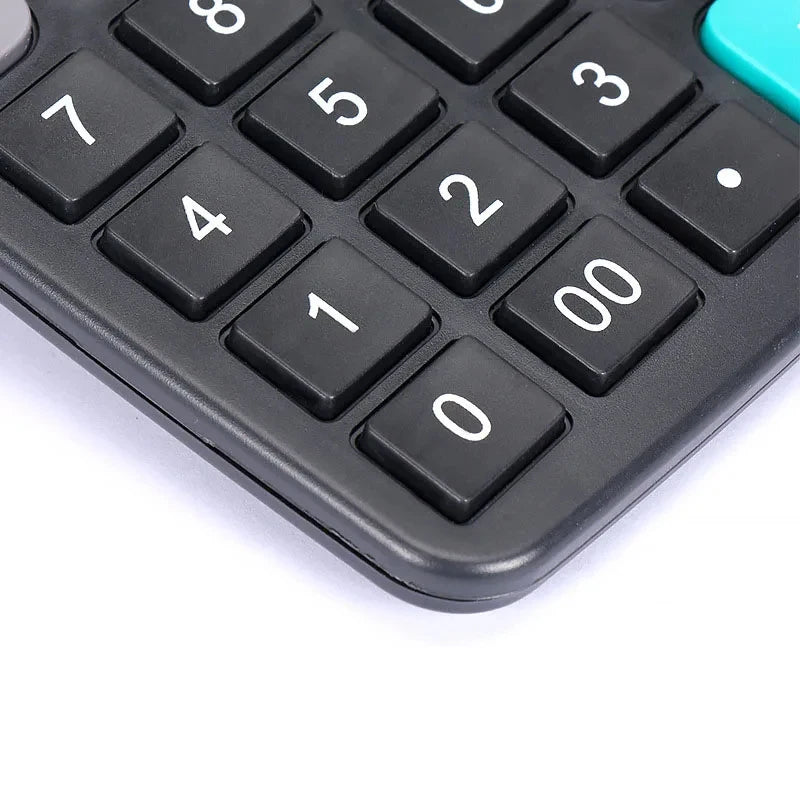 12 Digit Desktop Calculator – Large LCD Display Dual Power Solar & Battery