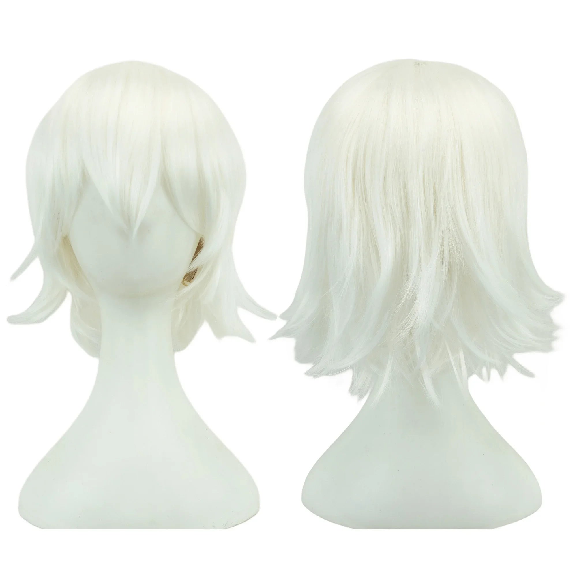 Colorful Cosplay Wig – Short Bob Hair with Bangs