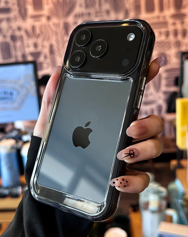Clear Hard Acrylic iPhone Case