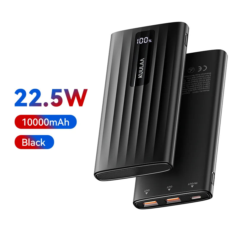 Power Bank 20000mAh/10000mAh Fast Charging PD Portable Charger USB-C External Battery for iPhone Samsung