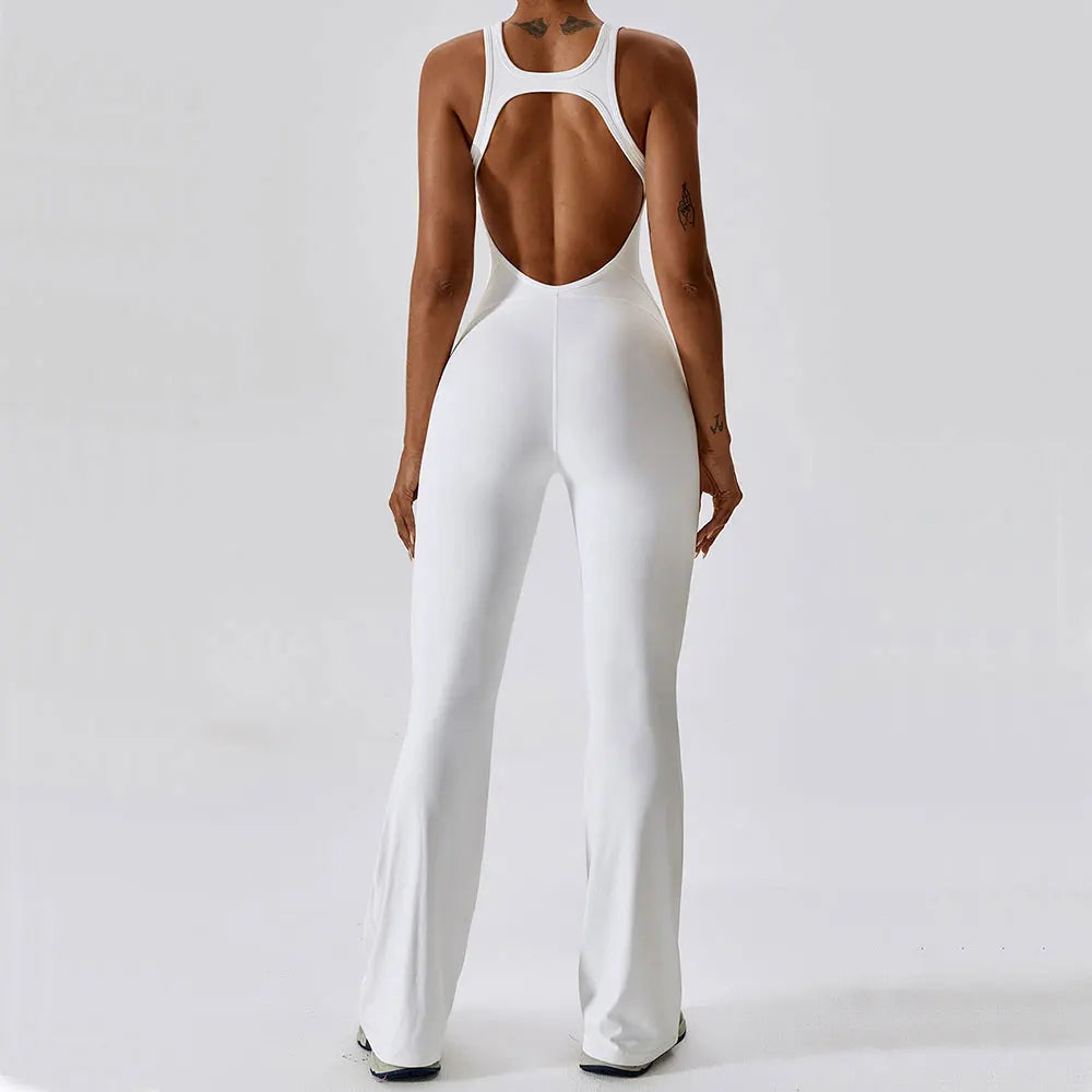Seamless Yoga Jumpsuit Women One Piece Bodysuit Butt Lift Fitness Activewear