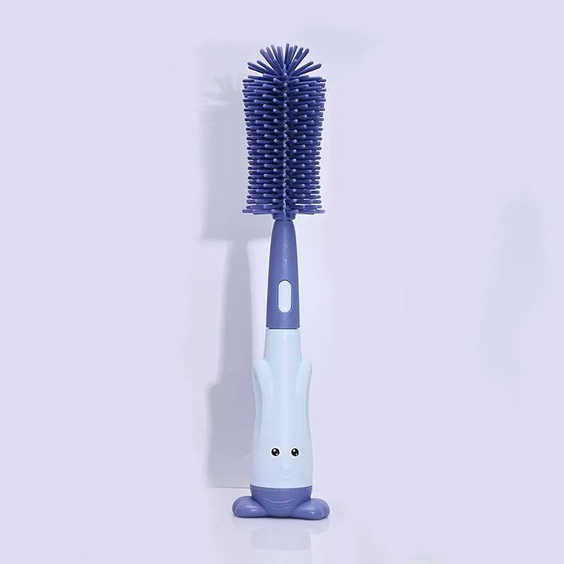 Silicone Bottle Brush Set Three in One Cup Straw Nipple Brush
