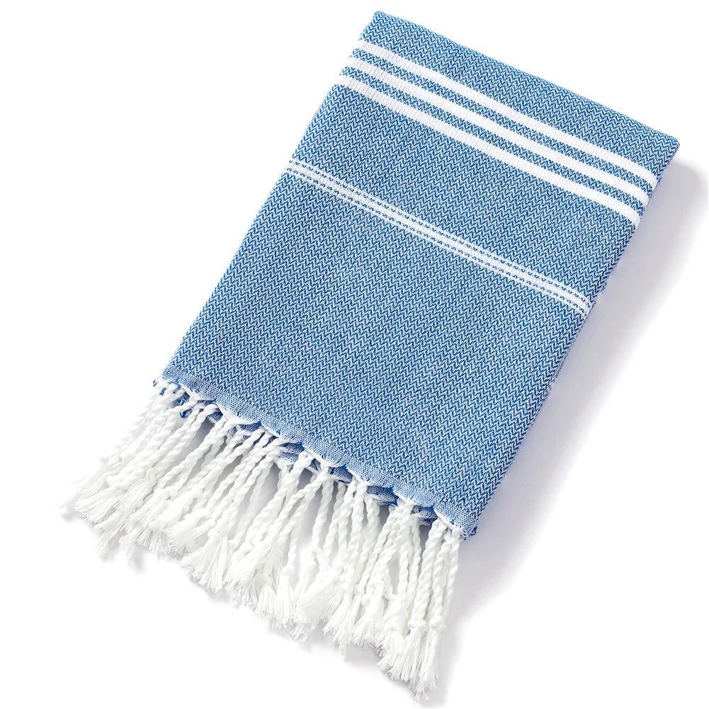Turkish Beach Towel Quick Dry Soft Absorbent Sauna Gym Bath Towel