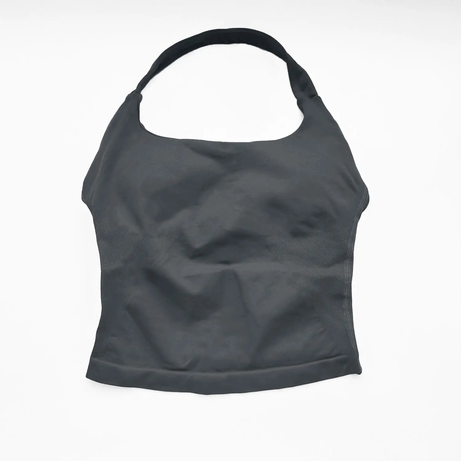 Women Halter Gym Top Seamless Fitness Yoga Tank Workout Activewear