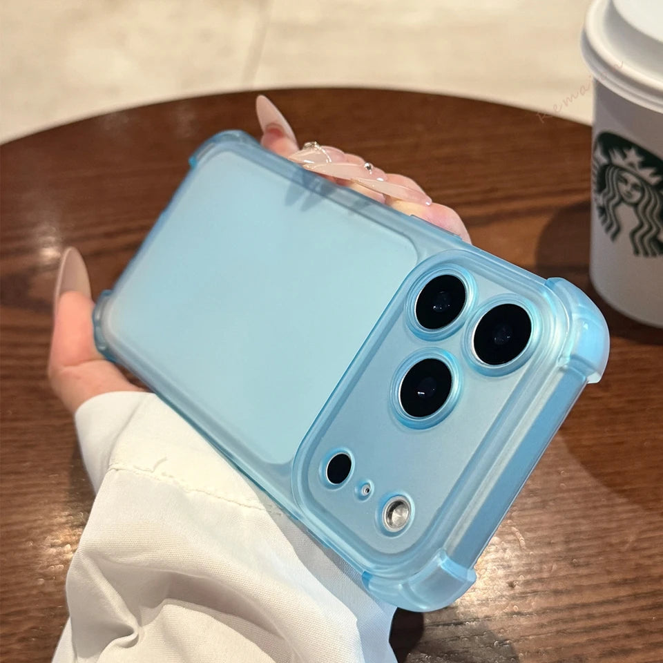 Cute Matte Clear iPhone Case