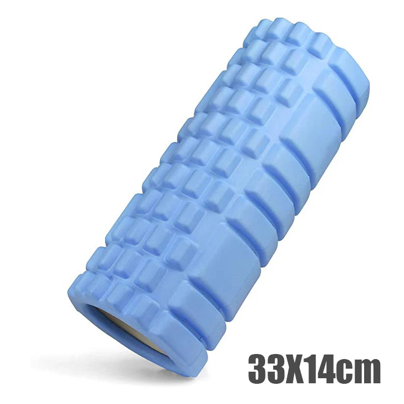 Yoga Foam Roller Muscle Massage Back Training Grid Recovery Roller