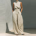 Women 2 Piece Set Wide Leg