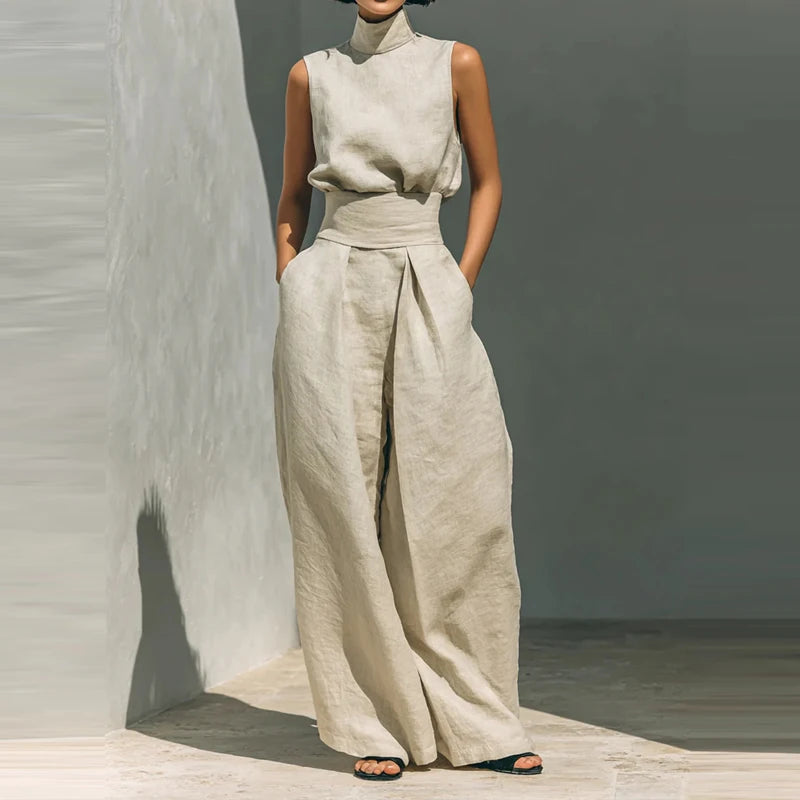 Women 2 Piece Set Wide Leg