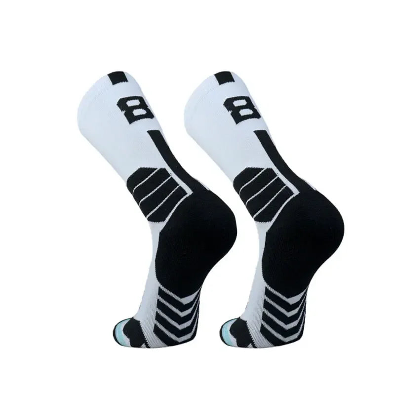 Elite Basketball Compression Socks High Elastic Towel Bottom Sports Socks Men Women