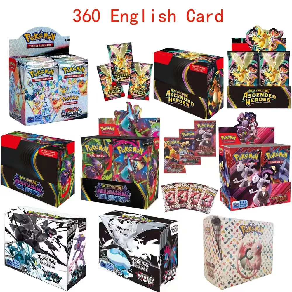 2026 Pokémon Black Bolt TCG Booster Box 360PCS English