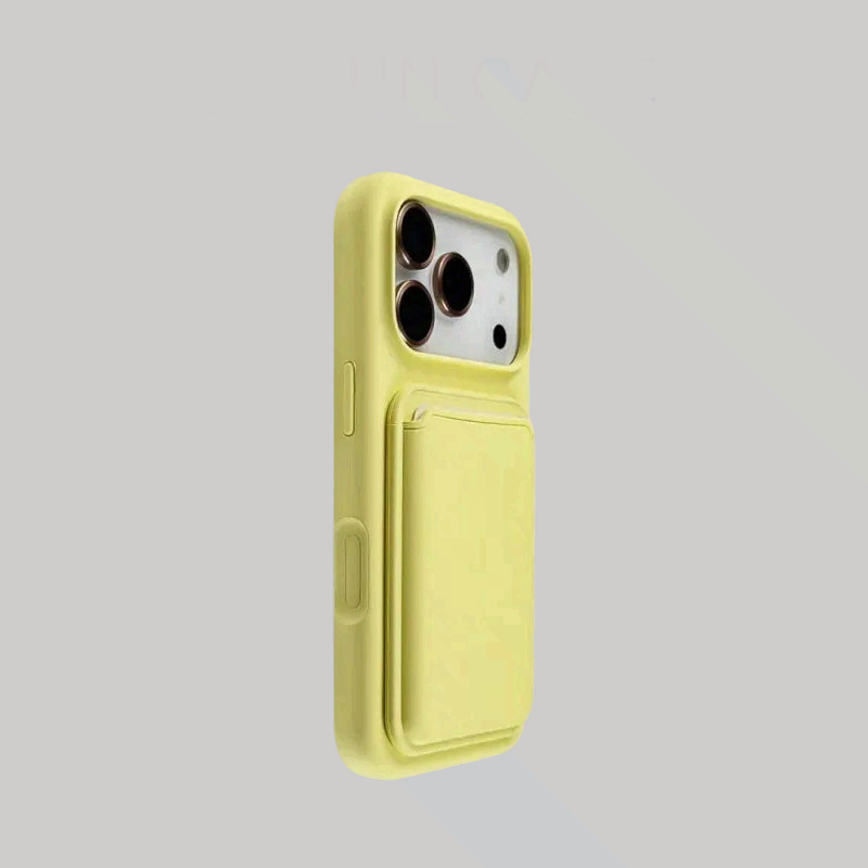 Liquid Shockproof Card Holder iPhone Case