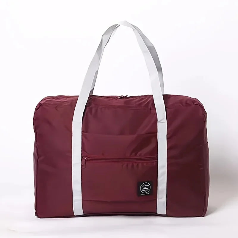 Foldable Travel Duffel Bag Large Capacity Waterproof Gym Luggage Bag Lightweight Portable Weekender Bag