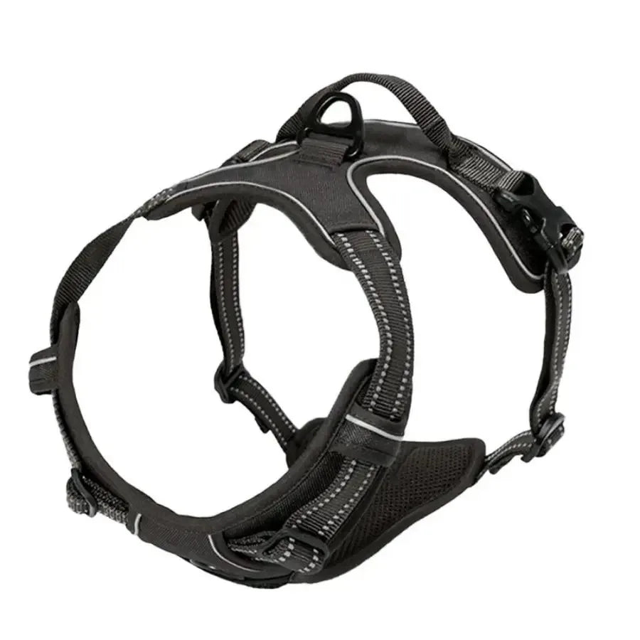 Dog Collar Harness Vest Leash Set for Small Medium Dogs