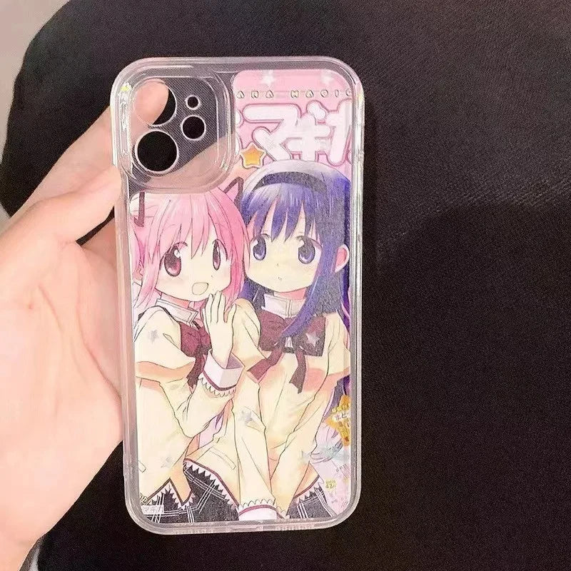 Japanese Minimalist Girls iPhone Case