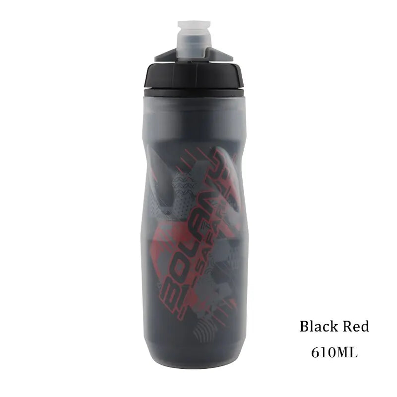 600ml Cycling Water Bottle – Squeeze Sports Bike Bottle Leakproof Outdoor Running & Gym Drink Bottle