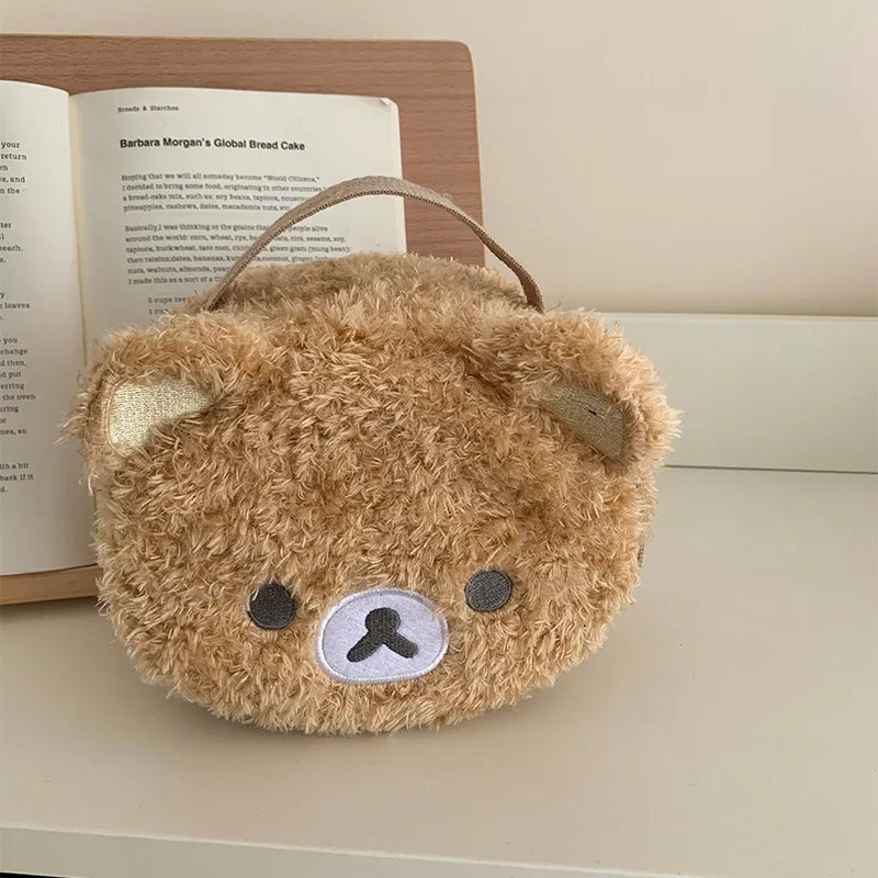 Plush Bear Makeup Bag Cosmetic Storage Organizer Pouch