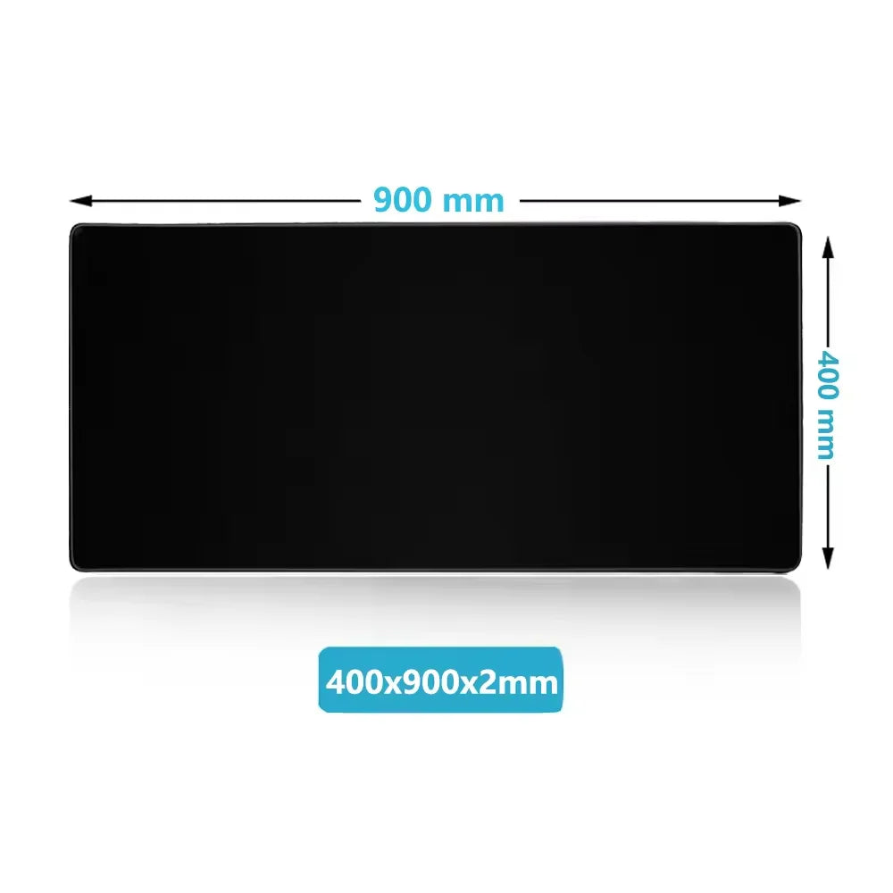 Large Gaming Mousepad Anti Slip Rubber Desk Mat Stitched Edge for PC Gaming