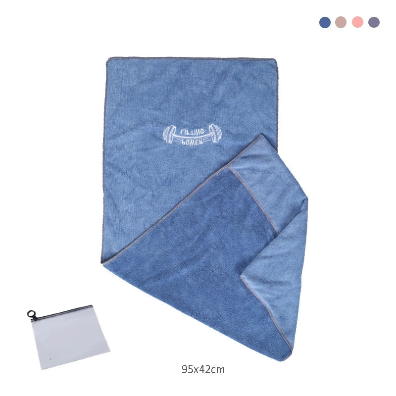 Fitness Quick Dry Microfiber Towel Anti Slip Gym Yoga Sports Sweat Towel