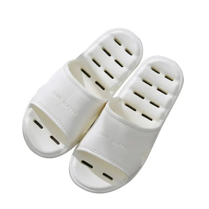 EVA Shower Slippers Non Slip Quick Dry Bathroom Slides Soft Home Slippers Women Men