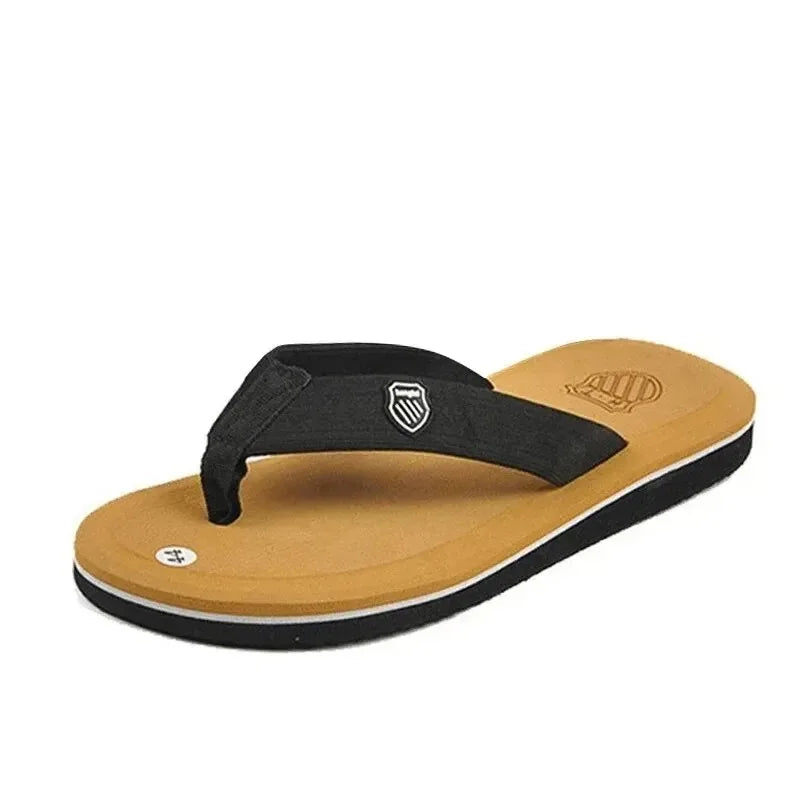 Men Flip Flops Summer Beach Sandals Anti Slip Casual Outdoor Slippers Lightweight Comfortable Thong Slides
