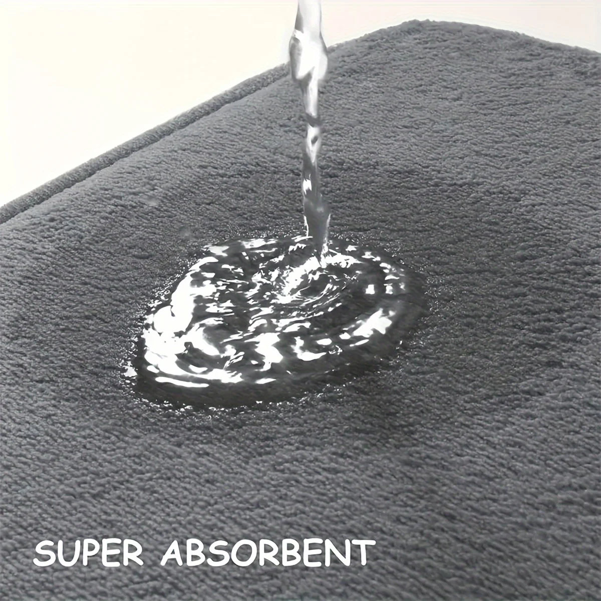 Thickened Special-Shaped Bathroom Absorbent