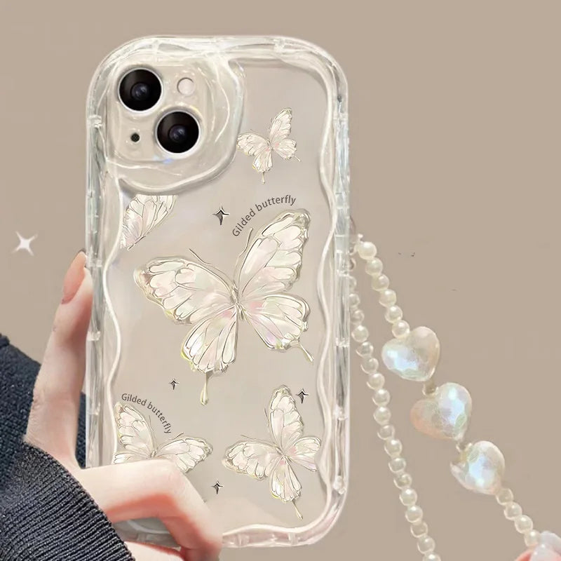 Flower Bracelet Wrist Strap iPhone Case