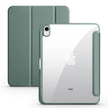 iPad Trifold Clear Back Case with Pen Holder Acrylic Hard Cover
