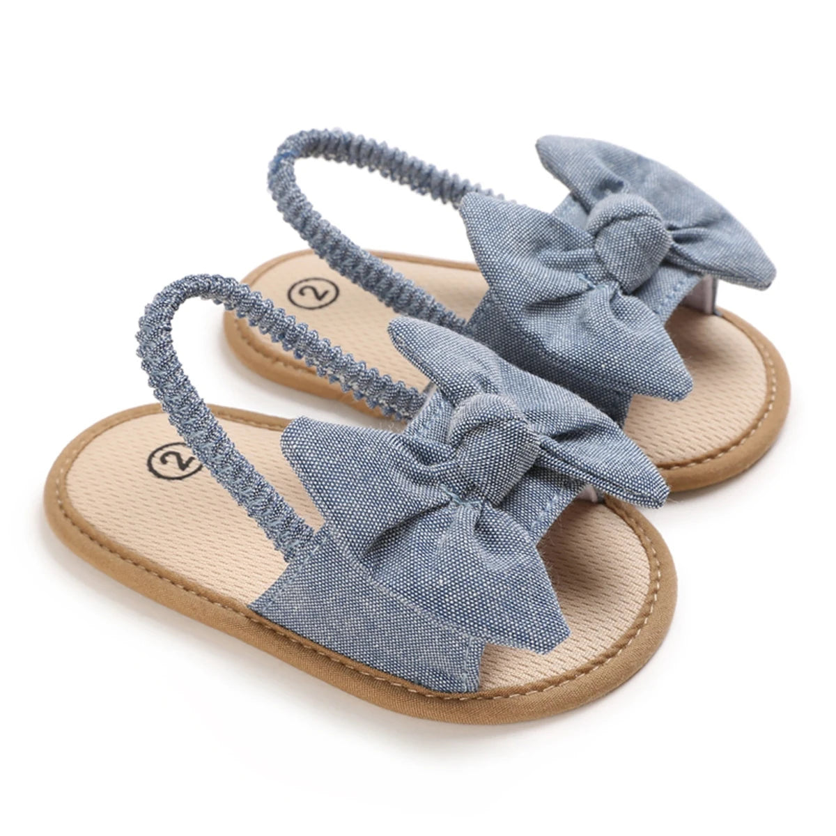 Baby Girls Flower Sandals Soft Sole Non Slip First Walker Shoes